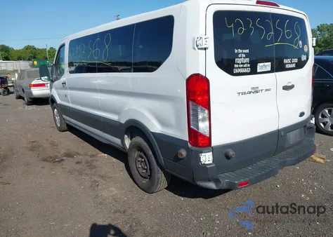 2017 Ford Transit-350 Xlt z USA, uszkodzony, nr VIN 1FBZX2ZM3HKB15099